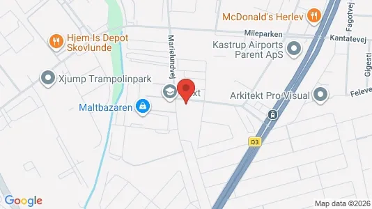 Apartments for rent i Herlev - kort over placeringen