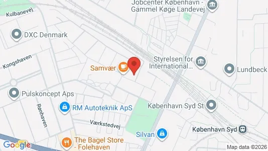 Apartments for rent i Valby - kort over placeringen