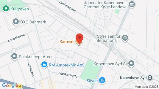 Apartments for rent i Valby - kort over placeringen
