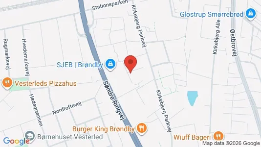 Apartments for rent i Brøndby - kort over placeringen