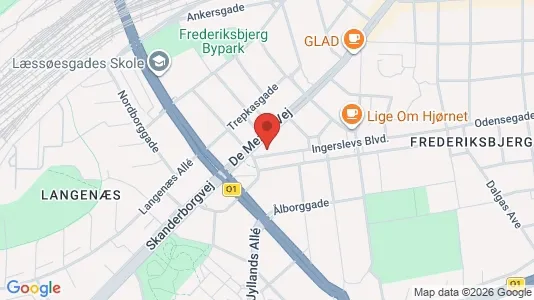 Apartments for rent i Aarhus C - kort over placeringen