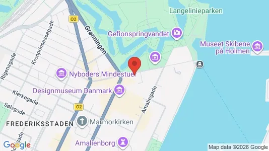 Apartments for rent i Copenhagen K - kort over placeringen
