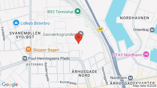 Apartments for rent i Østerbro - kort over placeringen