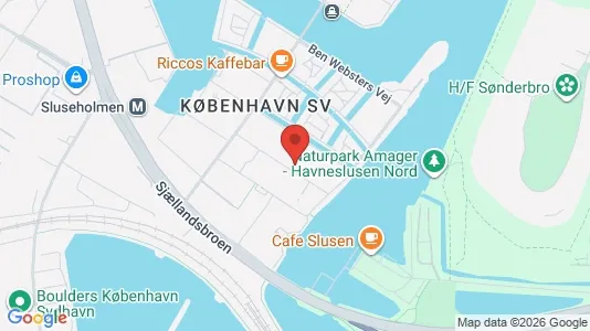Apartments for rent i Copenhagen SV - kort over placeringen