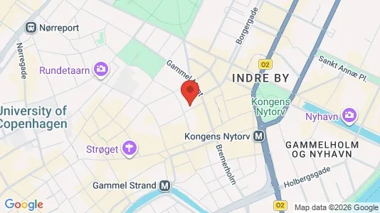 Apartments for rent i Copenhagen K - kort over placeringen