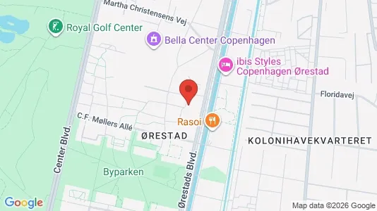 Apartments for rent i Copenhagen S - kort over placeringen