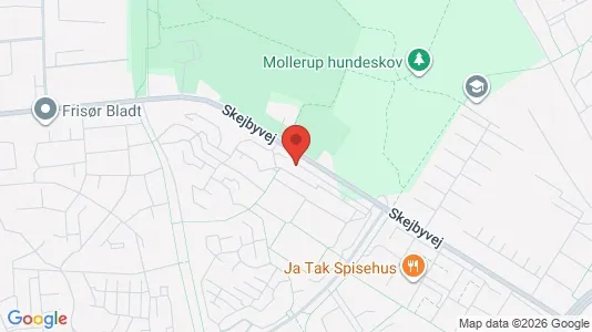 Apartments for rent i Risskov - kort over placeringen