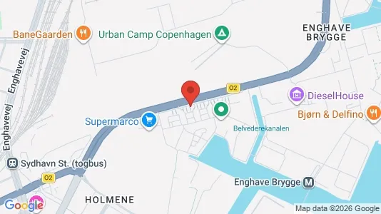 Apartments for rent i Copenhagen SV - kort over placeringen