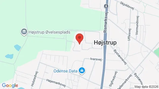 Apartments for rent i Odense V - kort over placeringen