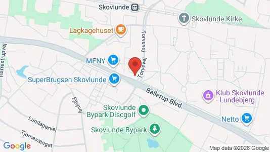 Apartments for rent i Skovlunde - kort over placeringen