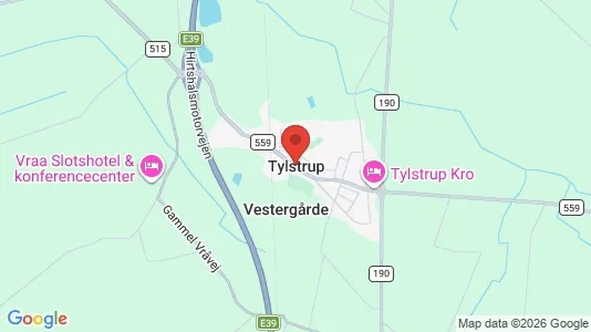Houses for rent i Tylstrup - kort over placeringen
