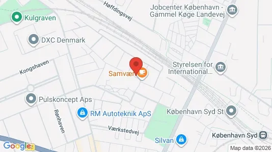 Apartments for rent i Valby - kort over placeringen