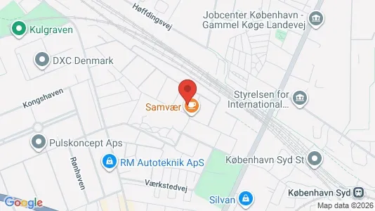 Apartments for rent i Valby - kort over placeringen