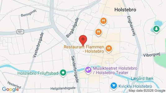 Apartments for rent i Holstebro - kort over placeringen