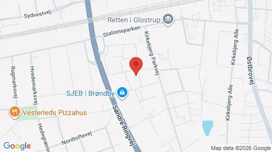 Apartments for rent i Brøndby - kort over placeringen