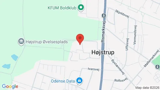 Apartments for rent i Odense V - kort over placeringen