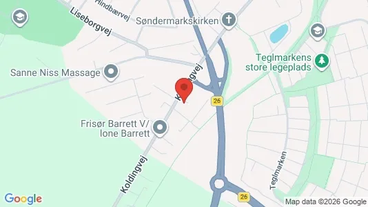 Apartments for rent i Viborg - kort over placeringen
