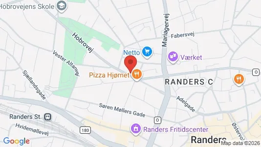 Apartments for rent i Randers C - kort over placeringen
