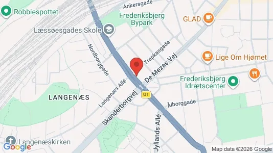 Apartments for rent i Aarhus C - kort over placeringen