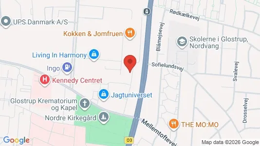 Apartments for rent i Glostrup - kort over placeringen