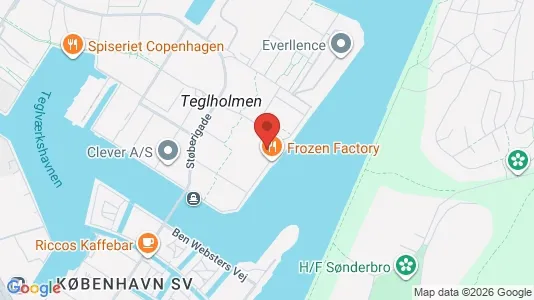 Apartments for rent i Copenhagen SV - kort over placeringen