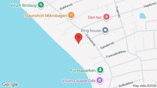 Apartments for rent i Virum - kort over placeringen