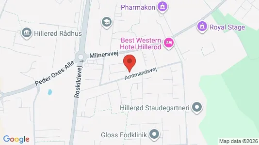 Apartments for rent i Hillerød - kort over placeringen