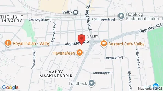 Apartments for rent i Valby - kort over placeringen