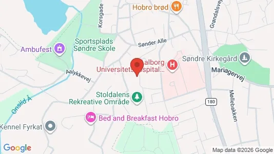 Apartments for rent i Hobro - kort over placeringen