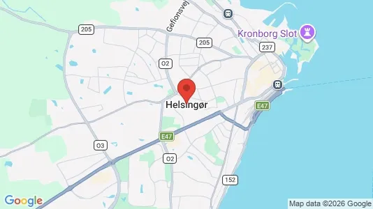 Apartments for rent i Helsingør - kort over placeringen