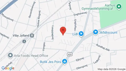 Apartments for rent i Viby J - kort over placeringen