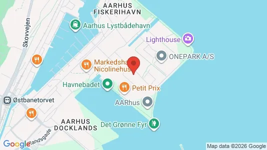 Apartments for rent i Aarhus C - kort over placeringen