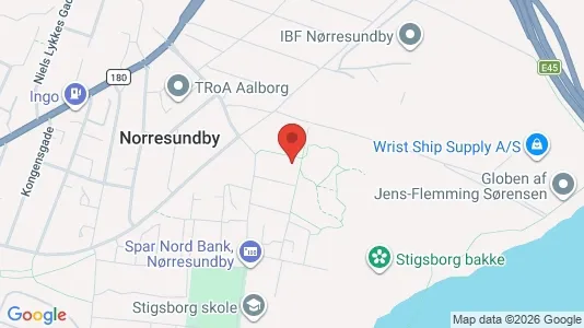 Apartments for rent i Nørresundby - kort over placeringen