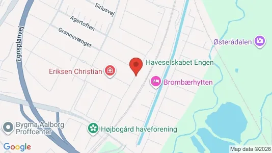 Apartments for rent i Aalborg SV - kort over placeringen
