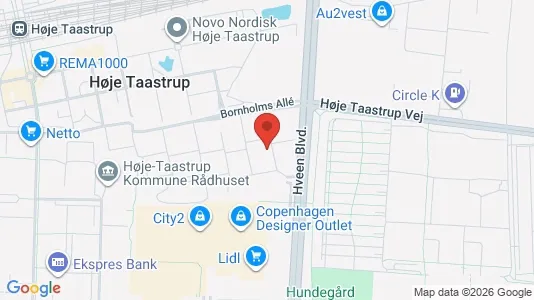 Apartments for rent i Taastrup - kort over placeringen