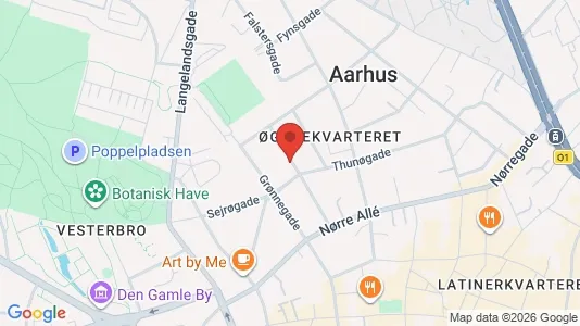 Apartments for rent i Åbyhøj - kort over placeringen