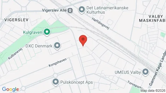 Apartments for rent i Valby - kort over placeringen