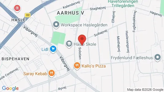 Apartments for rent i Aarhus V - kort over placeringen