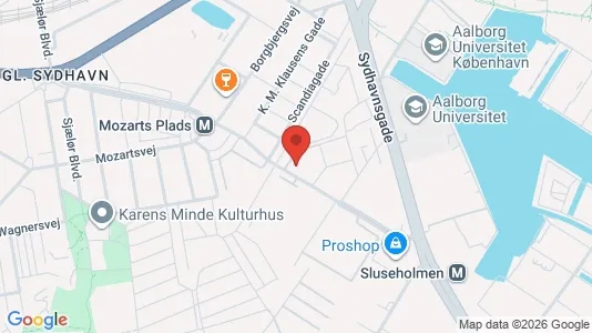 Apartments for rent i Copenhagen SV - kort over placeringen