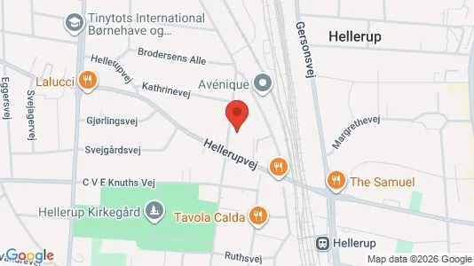 Apartments for rent i Hellerup - kort over placeringen