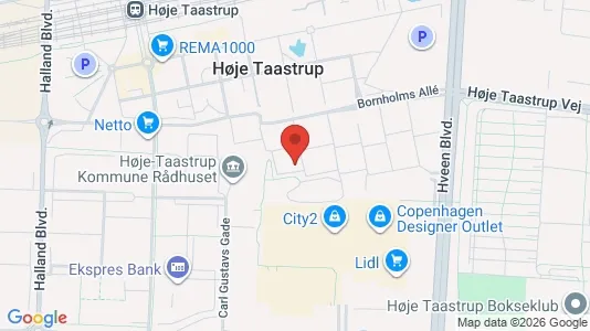 Apartments for rent i Taastrup - kort over placeringen