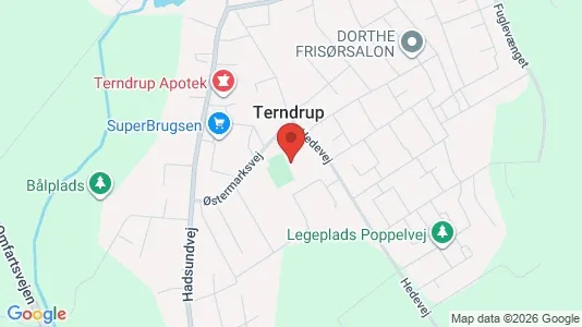Apartments for rent i Terndrup - kort over placeringen