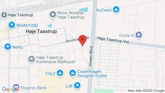 Apartments for rent i Taastrup - kort over placeringen