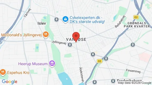 Houses for rent i Vanløse - kort over placeringen
