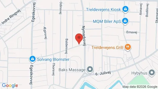 Apartments for rent i Fredericia - kort over placeringen