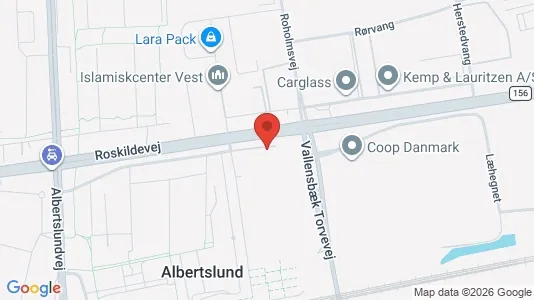 Apartments for rent i Albertslund - kort over placeringen