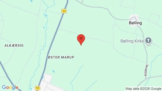 Houses for rent i Skjern - kort over placeringen