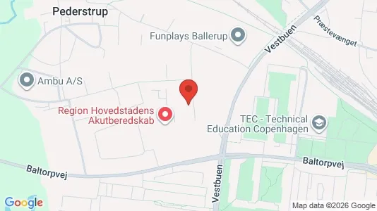 Apartments for rent i Ballerup - kort over placeringen