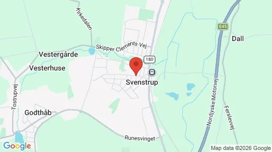 Houses for rent i Svenstrup J - kort over placeringen