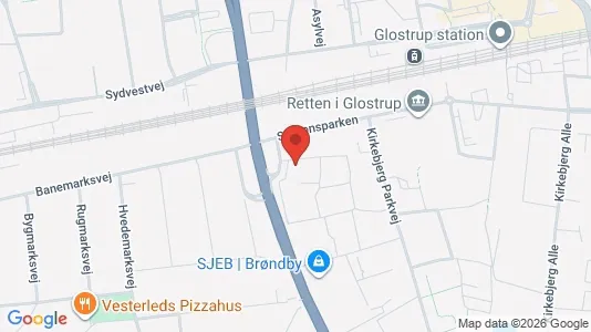 Apartments for rent i Brøndby - kort over placeringen